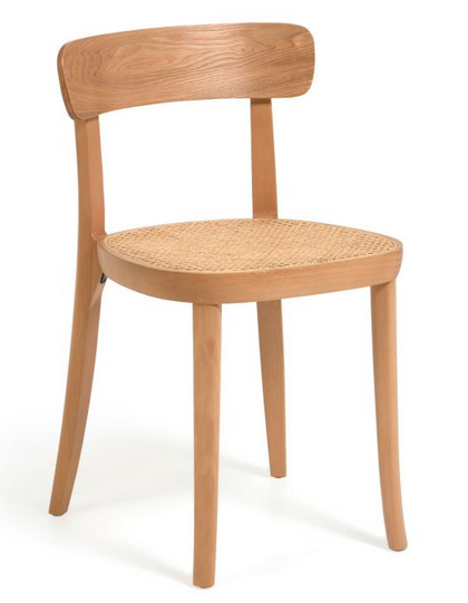 silla madera haya natural-ratan jp